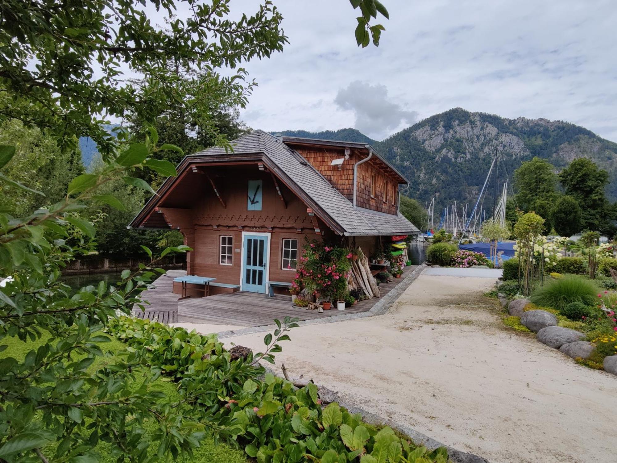 Wohnen Am See Villa Schroetter Direkt Am Traunsee Rindbach Exterior foto