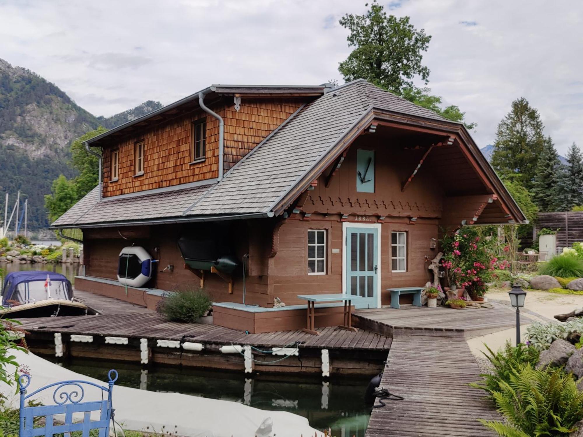 Wohnen Am See Villa Schroetter Direkt Am Traunsee Rindbach Exterior foto