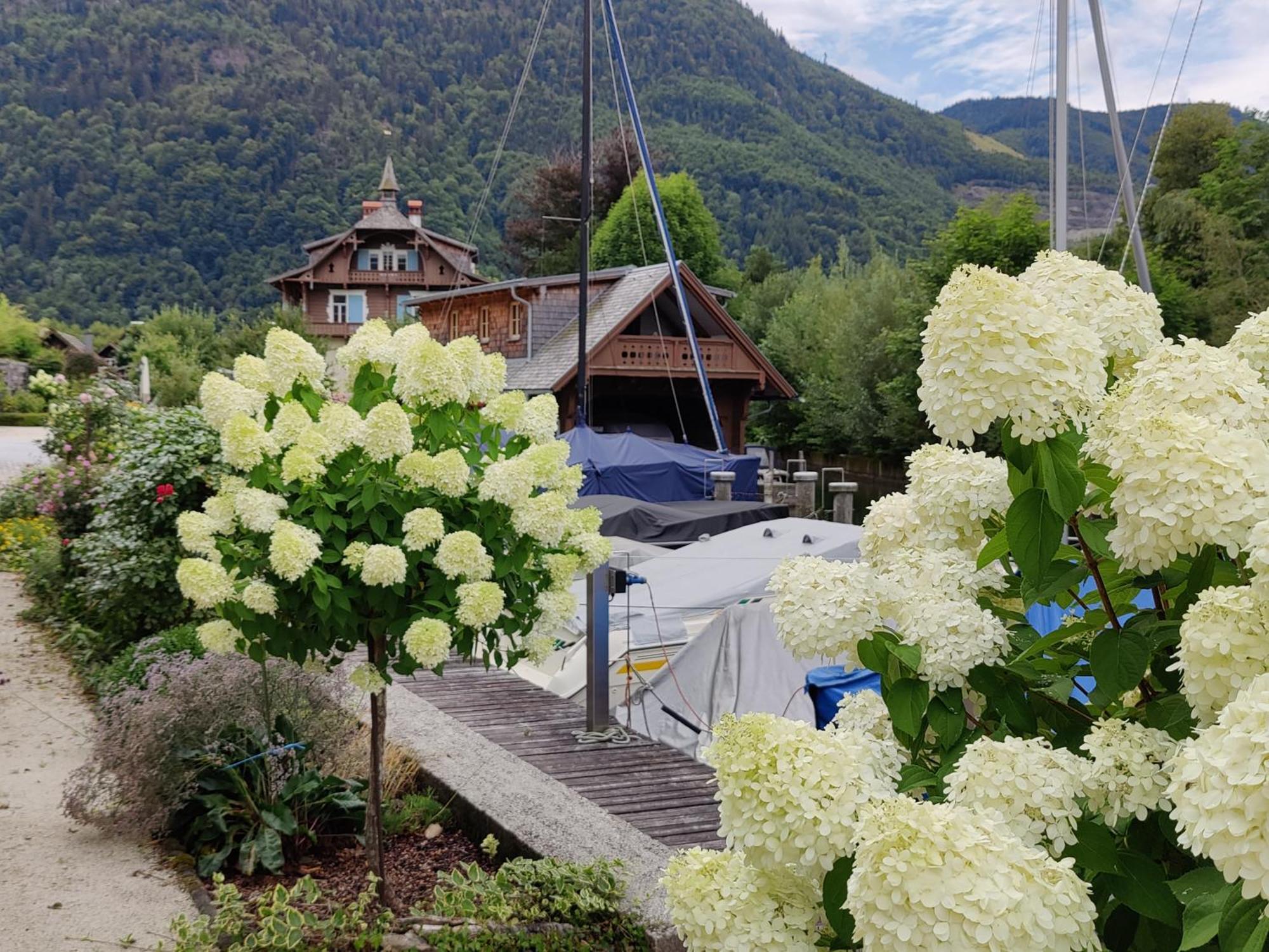 Wohnen Am See Villa Schroetter Direkt Am Traunsee Rindbach Exterior foto