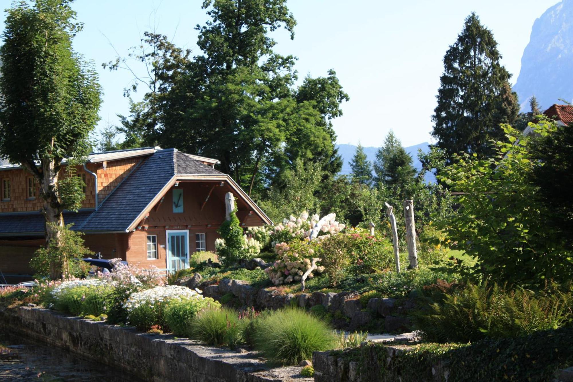 Wohnen Am See Villa Schroetter Direkt Am Traunsee Rindbach Exterior foto